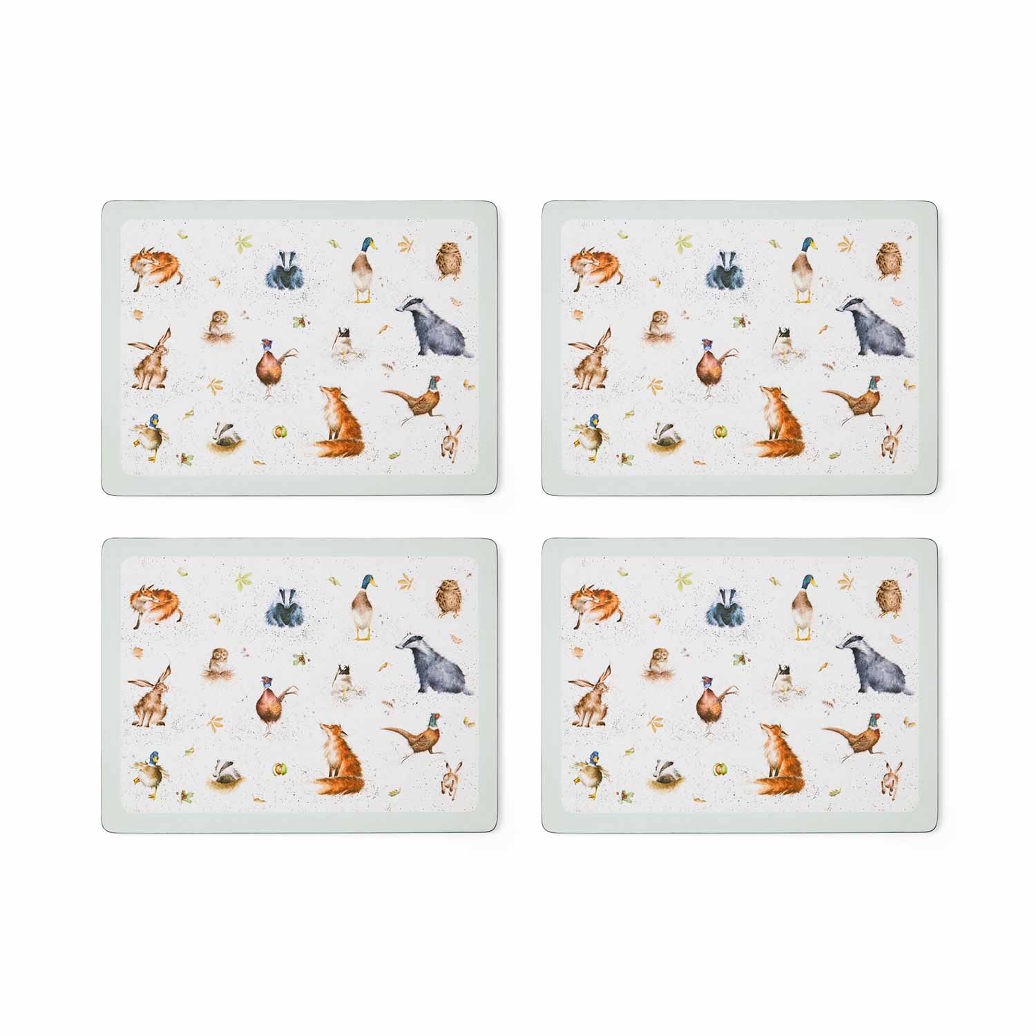 Wrendale Designs Set of 4 Large Placemats image number null